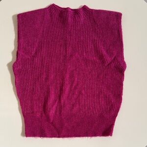 Elegant Pink Sweater Vest